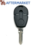 Fiat GT15R Transponder Key Shell, Aftermarket