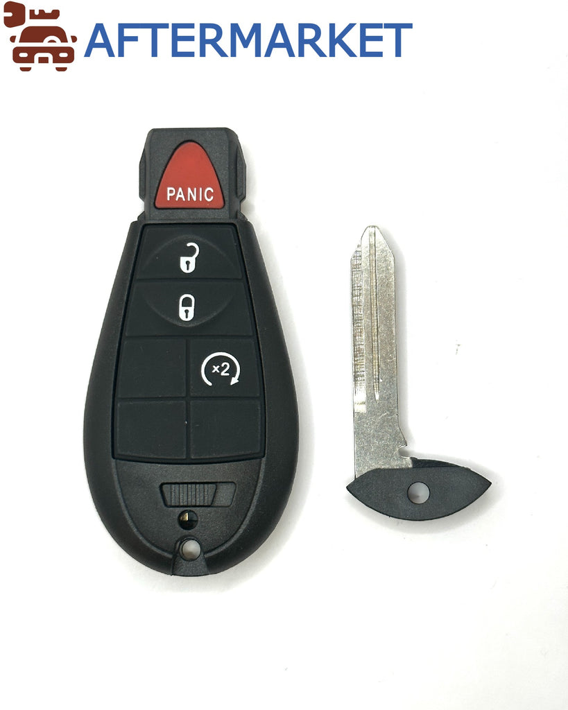 Chrysler/Dodge/Jeep 4 Button Smart Fobik Key M3N5WY783X/IYZ-C01C 433 MHz, Aftermarket (PROX)