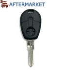 1999-2006 Fiat Transponder Key Shell, Aftermarket