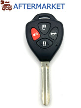 Cargar imagen en el visor de la galería, Toyota 4 Button Remote Key GQ4-29T 315MHz, Aftermarket (Pack of 10)