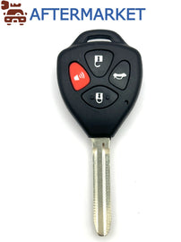 Toyota 4 Button Remote Key GQ4-29T 315MHz, Aftermarket