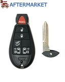 Chrysler/Dodge/Jeep 6 Button Fobik Key M3N5WY783X/IYZ-C01C 315MHz, Aftermarket