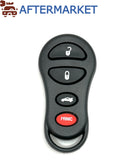 Chrysler/Dodge/Jeep 4 Button GQ43VT9T 315MHz, Aftermarket