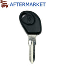 1999-2006 Fiat Transponder Key 13 Chip, Aftermarket