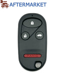 Acura/Honda 4 Button Remote KOBUTAH2T 315MHz, Aftermarket