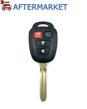 Load image into Gallery viewer, Toyota 4 Button Remote Head Key GQ4-52T 314.4MHz, Aftermarket