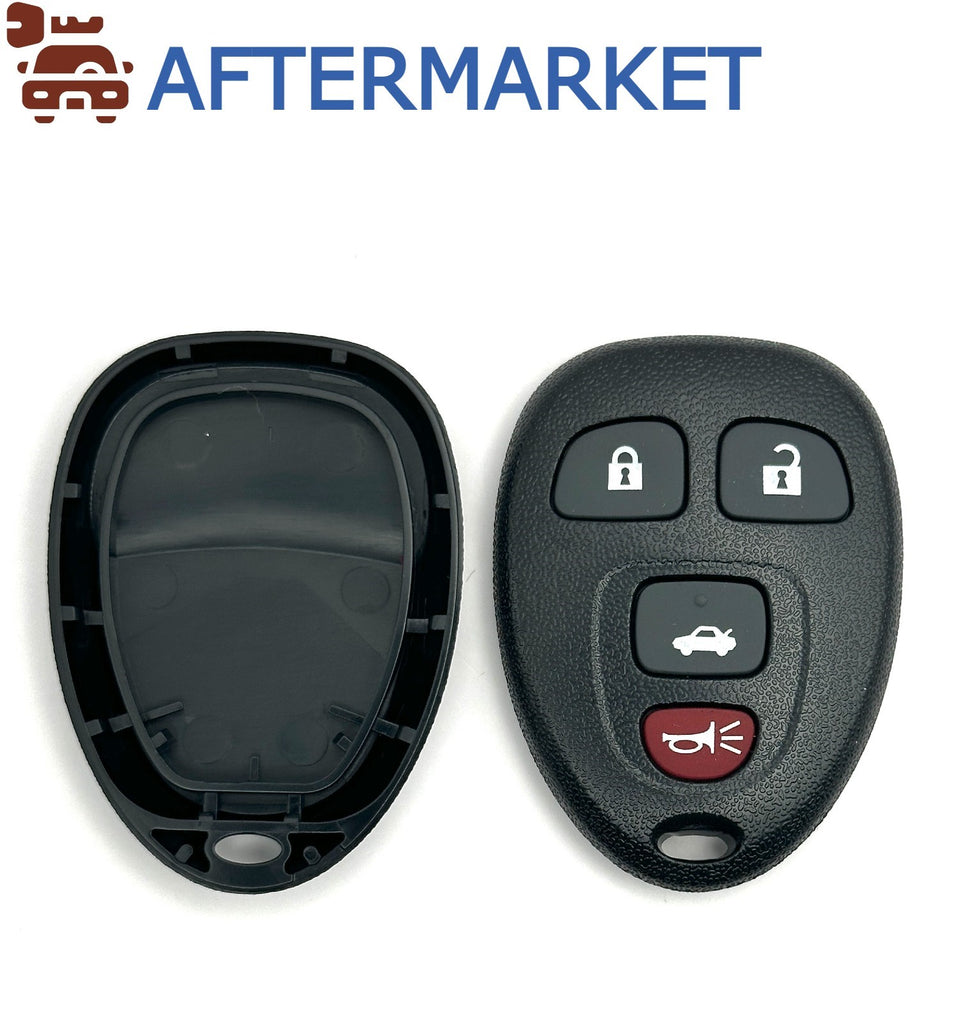 Buick/Chevrolet/GM 4 Button Remote Shell, Aftermarket