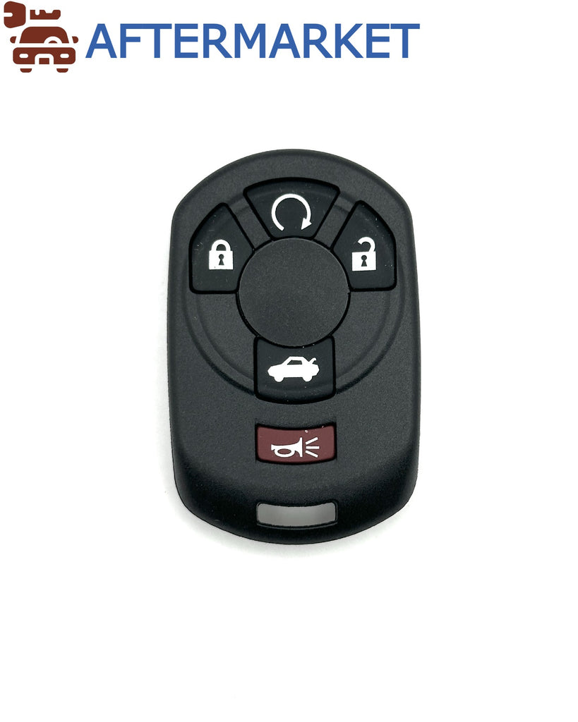 Cadillac 5 Button Remote M3N65981403 315MHz, Aftermarket