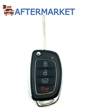 Cargar imagen en el visor de la galería, Hyundai/KIA 4 Button Flip Key TQ8-RKE-4F16 433MHz, Aftermarket