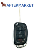 Hyundai/KIA 4 Button Flip Key TQ8-RKE-4F16 433MHz, Aftermarket (Pack of 5)