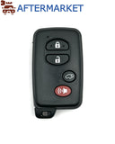 Toyota 4 Button Smart Key HYQ14AAB (0140 Board) 315MHz, Aftermarket