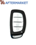 Hyundai/KIA 4 Button Smart Key TQ8-FOB-4F03 434Mhz, Aftermarket