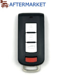 Mitsubushi 4 Button Smart Key GHR-M014 434mhz, Aftermarket