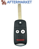 Acura 3 Button Flip key MLBHLIK-1T 315MHz, Aftermarket