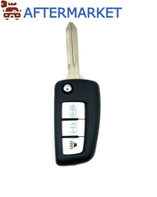 Cargar imagen en el visor de la galería, Nissan 3 Button Flip Key CWTWB1G767 434MHz, Aftermarket