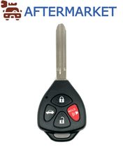 Cargar imagen en el visor de la galería, KEDIY Toyota Style Multi-function 4 Button Remote Head Key, Aftermarket