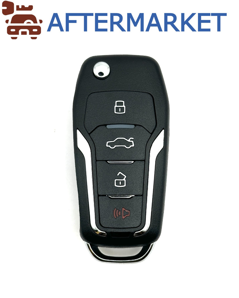 KEDIY Ford Style Multi-functional 4 Button Flip Key, Aftermarket