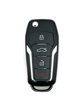 Load image into Gallery viewer, KEDIY Ford Style Multi-functional 4 Button Flip Key, Aftermarket