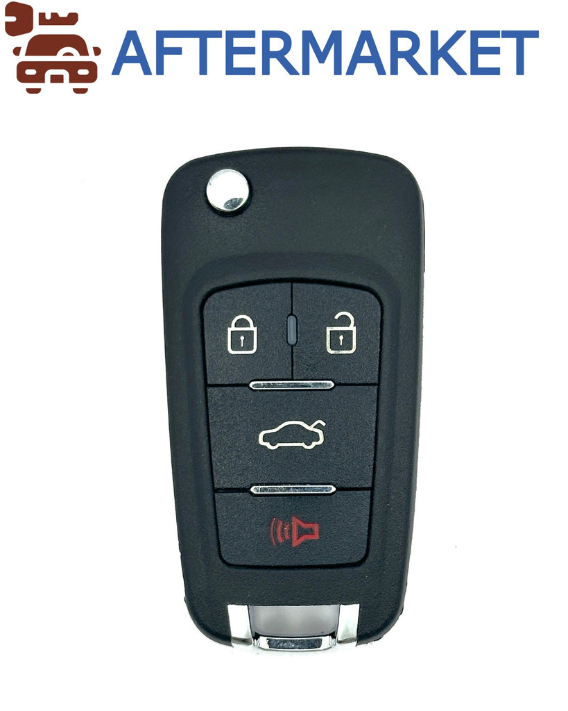 KEDIY GM Style Multi-functional 4 Button Flip Key, Aftermarket