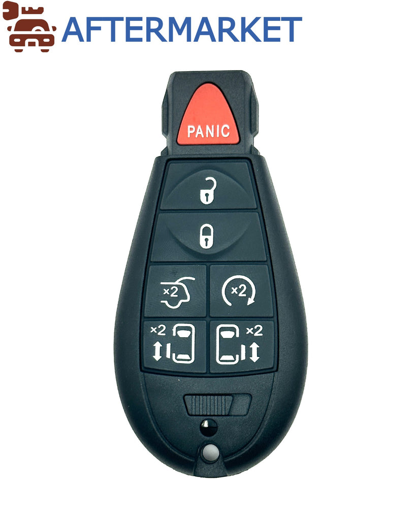 Chrysler/Dodge/Jeep 7 Button Fobik Key Shell, Aftermarket