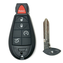 Cargar imagen en el visor de la galería, Chrysler/Dodge/Jeep 5 Button Fobik Key  GQ4-53T 433MHz, Aftermarket