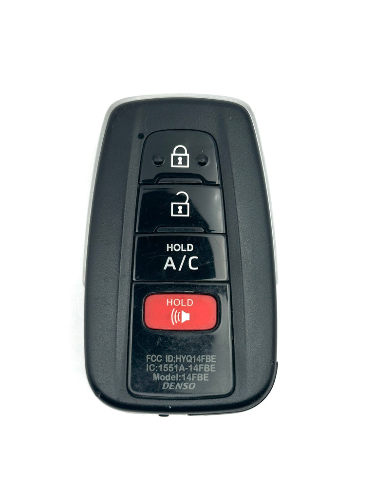 Toyota 4 Button Smart Key HYQ14FBE (G Board) 315MHz, OEM(Refurbished)