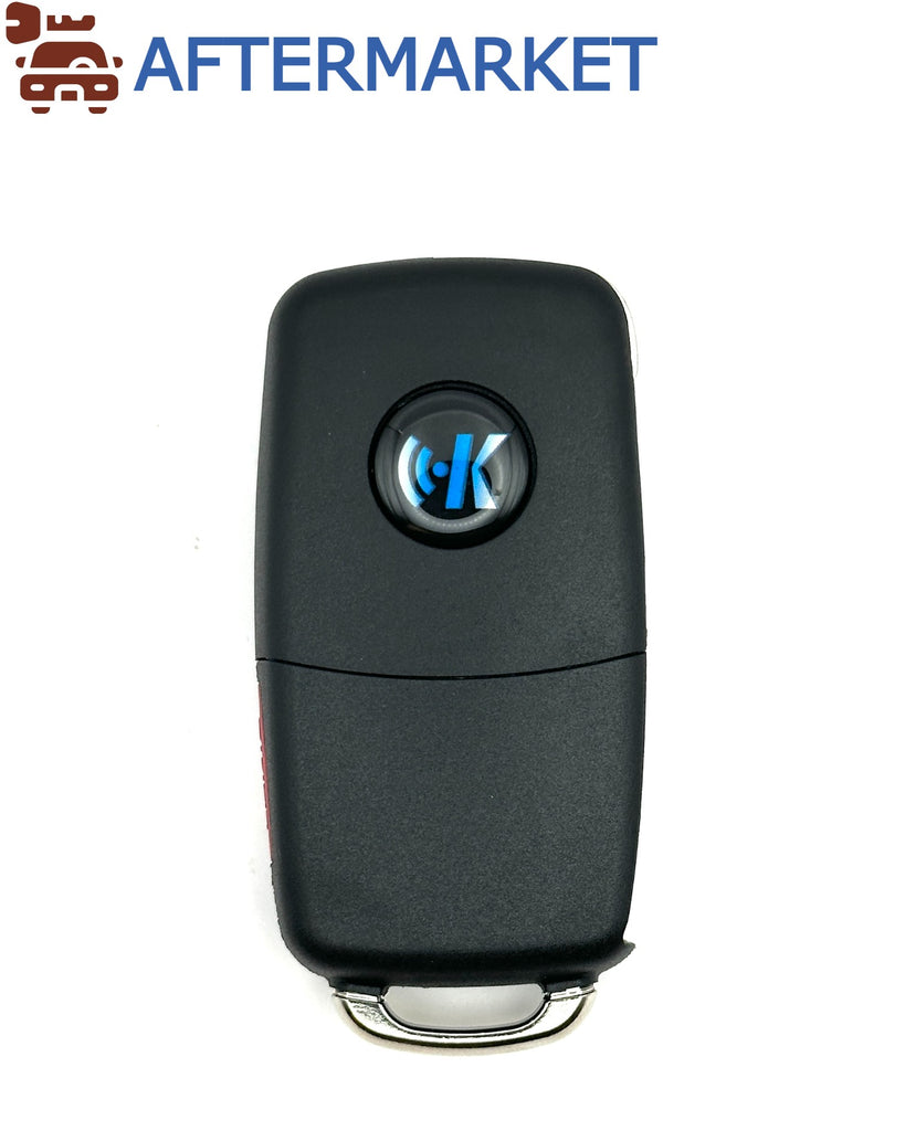 KEDIY Volkswagen Style Multi-functional 4 Button Flip Key, Aftermarket