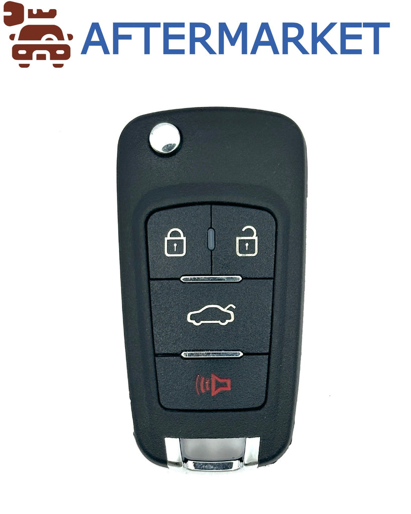 KEDIY GM Style Multi-functional 4 Button Flip Key, Aftermarket