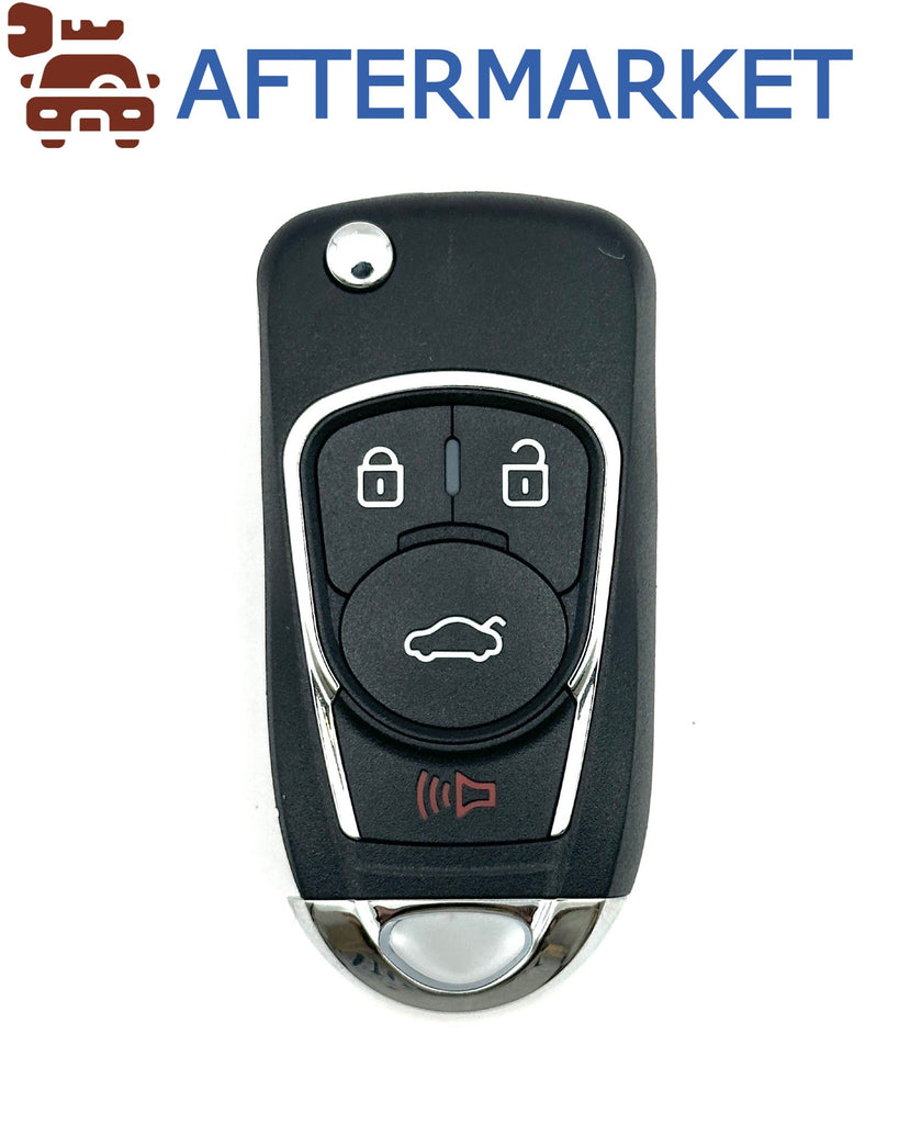 KEDIY Buick Style Multi-functional 4 Button Flip Key, Aftermarket