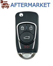 Cargar imagen en el visor de la galería, KEDIY Buick Style Multi-functional 4 Button Flip Key, Aftermarket