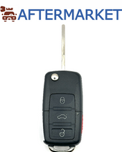 Cargar imagen en el visor de la galería, Volkswagen 4 Button Flip Key 1J0959753AM 315MHz, Aftermarket