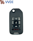 VVDI Acura/Honda Style 4 Button Flip Key, Aftermarket