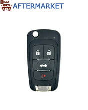 Cargar imagen en el visor de la galería, VVDI Chevrolet/GM 4 Button Flip Key, Aftermarket