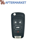 VVDI Chevrolet/GM 4 Button Flip Key, Aftermarket