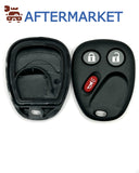 Buick/Chevrolet/GM 3 Button Remote Shell, Aftermarket