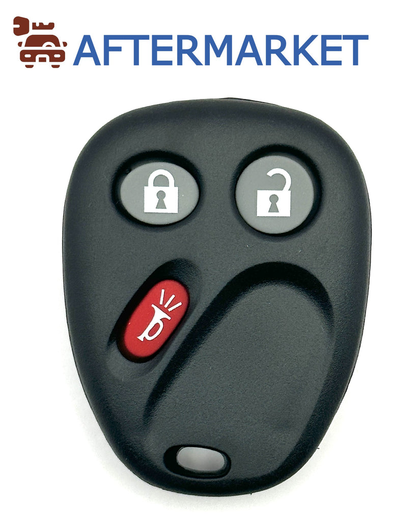 Chevrolet/GM 3 Button Remote Shell KOBUT1BT, Aftermarket