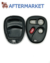 Cargar imagen en el visor de la galería, Buick/Cadillac/Chevrolet 4-Button Remote Shell, Aftermarket