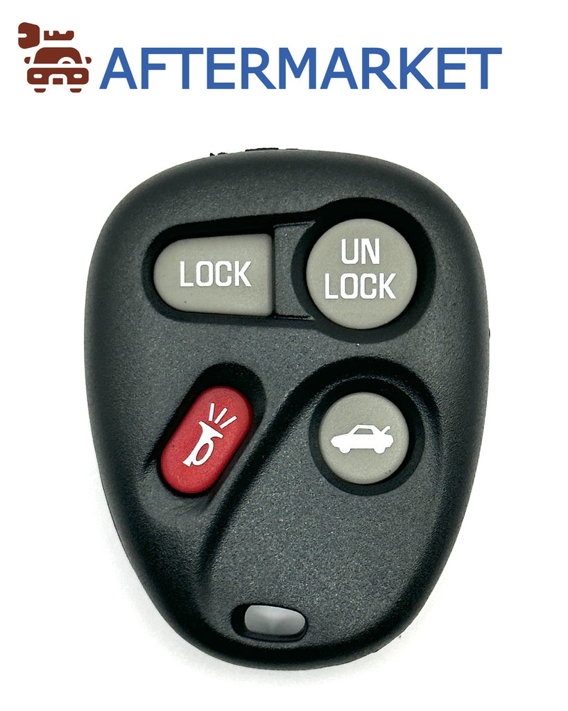 Buick/Cadillac/Chevrolet 4 Button Remote Shell, Aftermarket