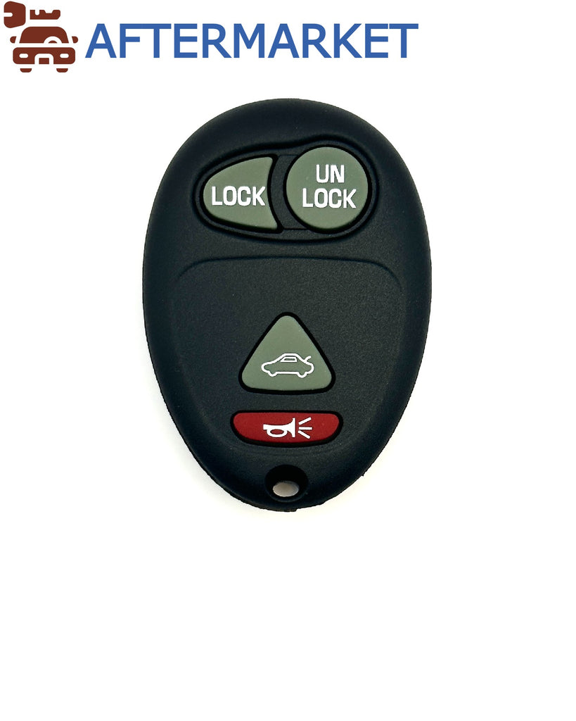 Buick/Chevrolet/GM 4 Button Remote Shell, Aftermarket