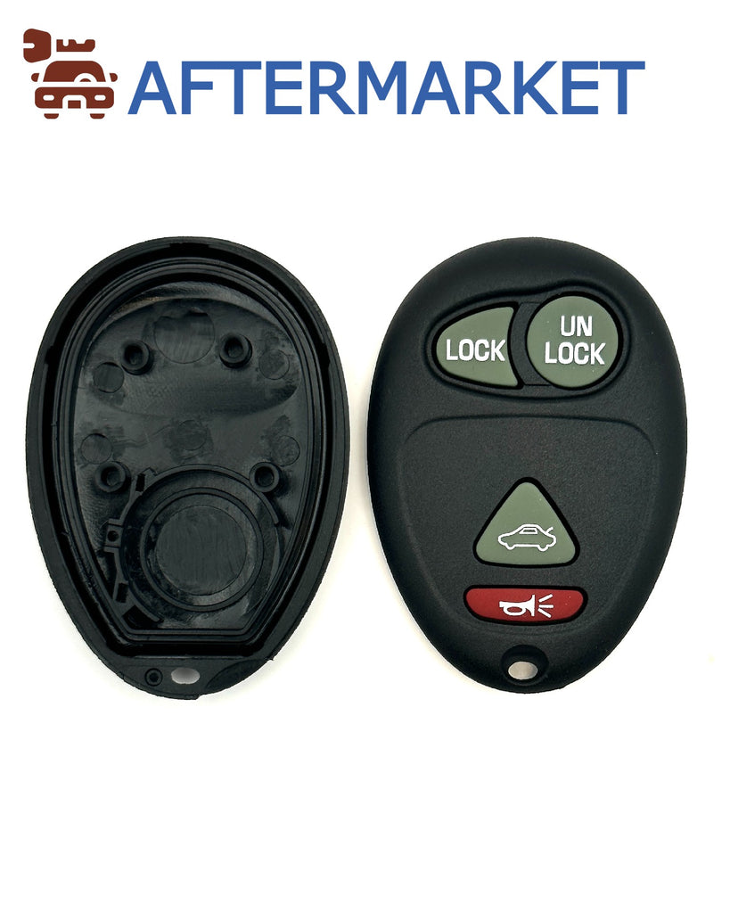 Buick/Chevrolet/GM 4 Button Remote Shell , Aftermarket