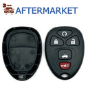 Buick/Chevrolet/GM 5 Button Remote Shell, Aftermarket