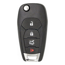 Cargar imagen en el visor de la galería, Chevrolet 4 Button Flip key LXP-T004 433 MHz, Aftermarket