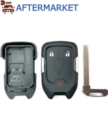 GM 3 Button Smart Key Shell, Aftermarket