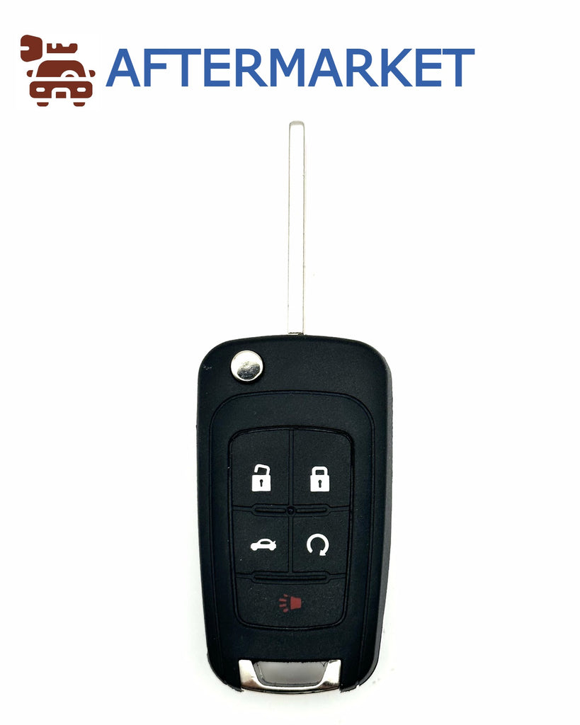 Buick/Chevrolet 5 Button Flip Key V2T01060512 315mhz, Aftermarket (Pack of 5)