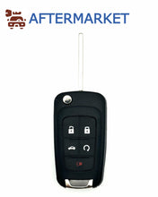 Load image into Gallery viewer, Buick/Chevrolet/GM 5 Button HU100 Flip Key Shell , Aftermarket