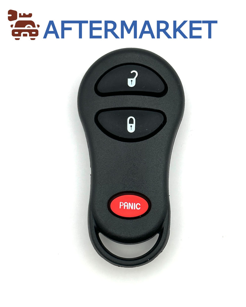 Chrysler/Dodge/JEEP 3 Button Remote Shell GQ43VT17T, Aftermarket