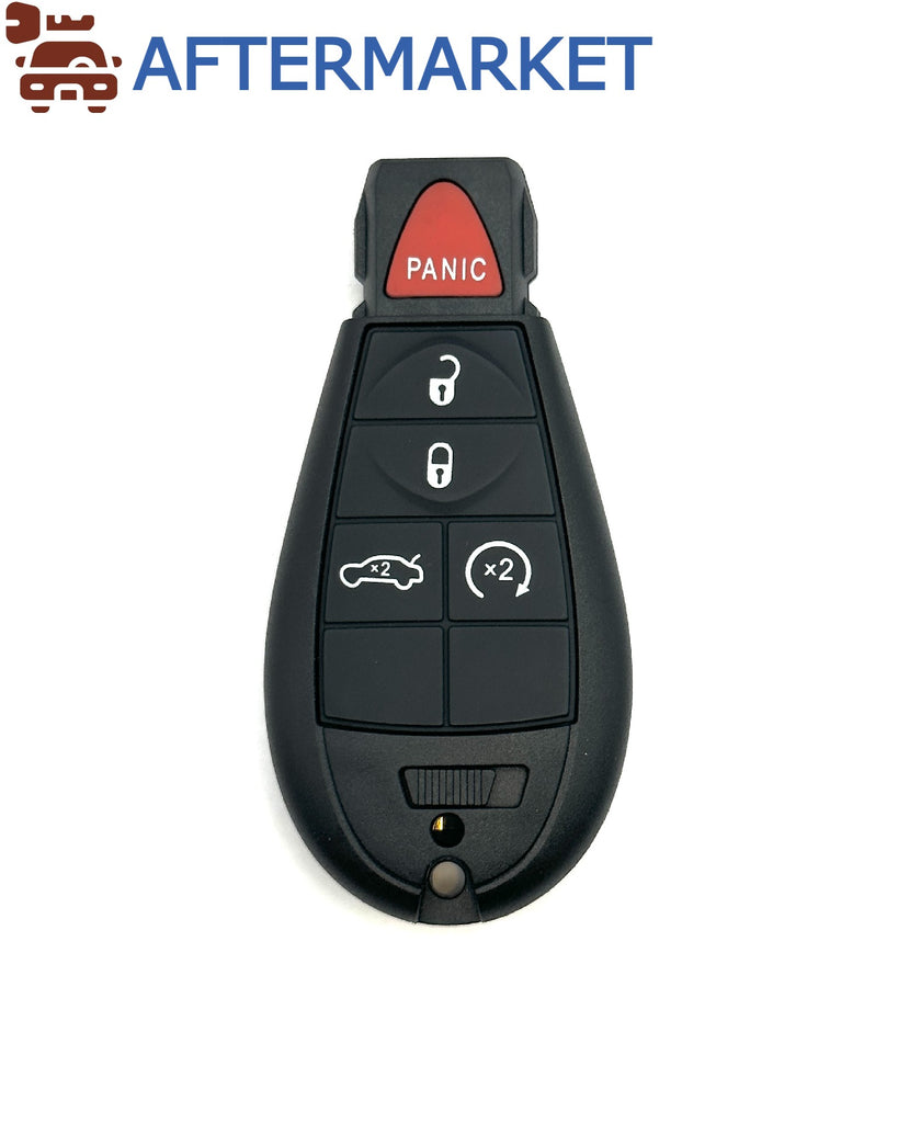 Chrysler/Dodge/Jeep 5 Button Fobik Key Shell, Aftermarket