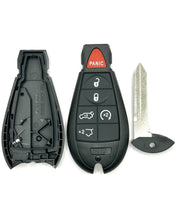 Cargar imagen en el visor de la galería, Chrysler/Dodge/Jeep 6 Button Fobik Key Shell, Aftermarket