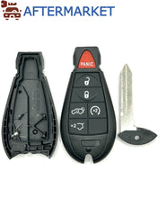 Cargar imagen en el visor de la galería, Chrysler/Dodge/Jeep 6 Button Fobik Key Shell, Aftermarket