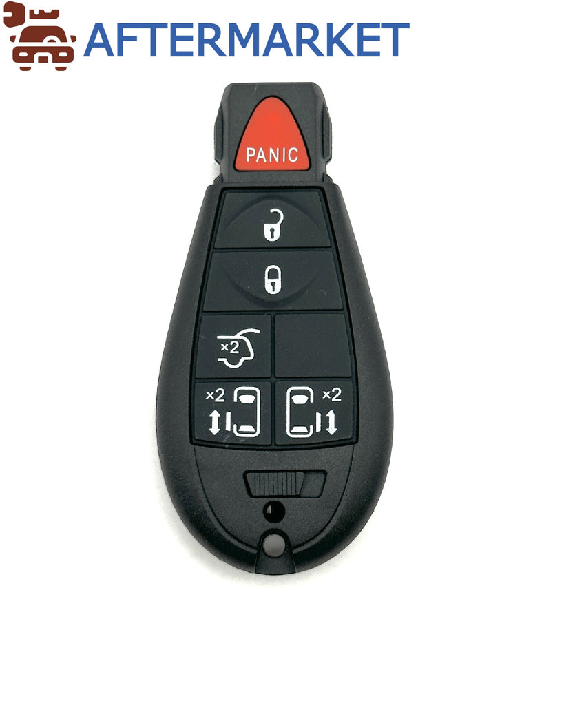 Chrysler/Dodge/JEEP 6 Button Fobik Key Shell IYZ-C01C, Aftermarket